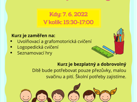 Přípravný kurz - plakát červen